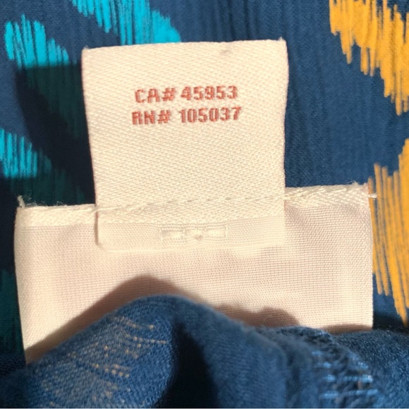 Ariat Bohemian Blue and Yellow Kimono Cardigan - Picture 6 of 6